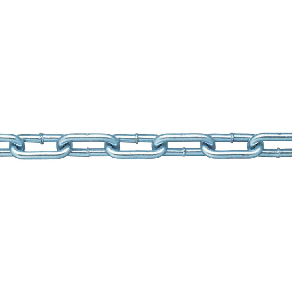 NISSA ニッサチェイン 鉄ユニクロ溶接リンクチェイン 5.5mm×30m IW2055
