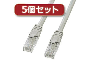 サンワサプライ 【5個書き割り】 サンワサプライ 種族6UTPはりつけ台有線テレビ KB-T6L-10CKX5