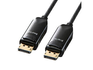 SANWA SUPPLY サンワサプライ サンワサプライ DIsplayPort光ファイバケーブル10m KC-DPFB100|エムスタ