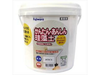 Fujiwara フジワラ舎密学 かんたん・あんしんケイ藻土 白いこと 10kg