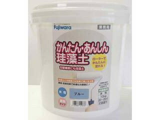Fujiwara フジワラ化学 かんたん・あんしん珪藻土 ブルー 10kg