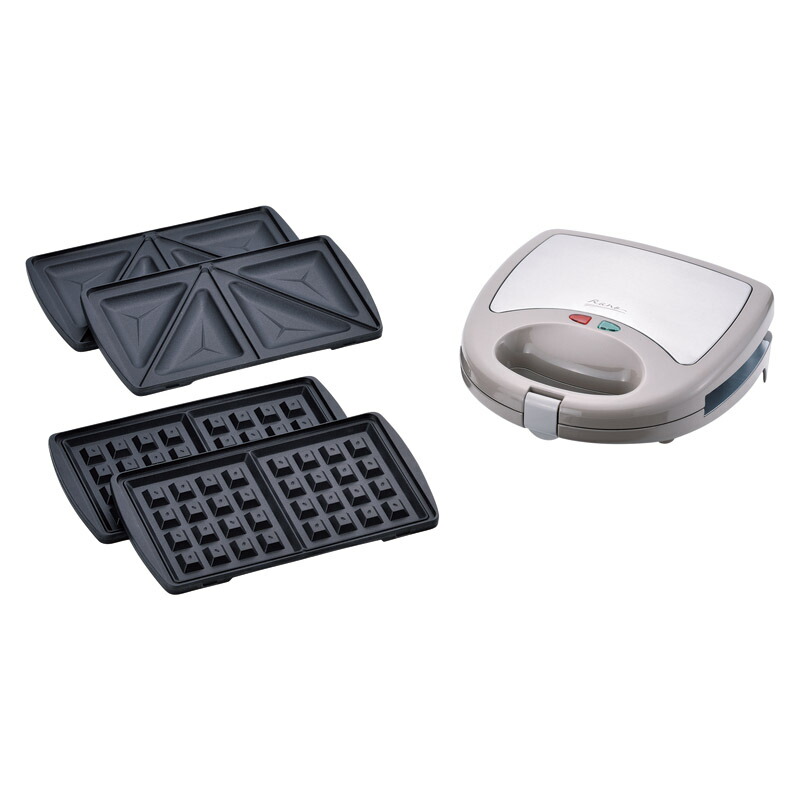 楽天市場】ラノー 着脱式ホットサンドメーカーW 2枚組【送料無料