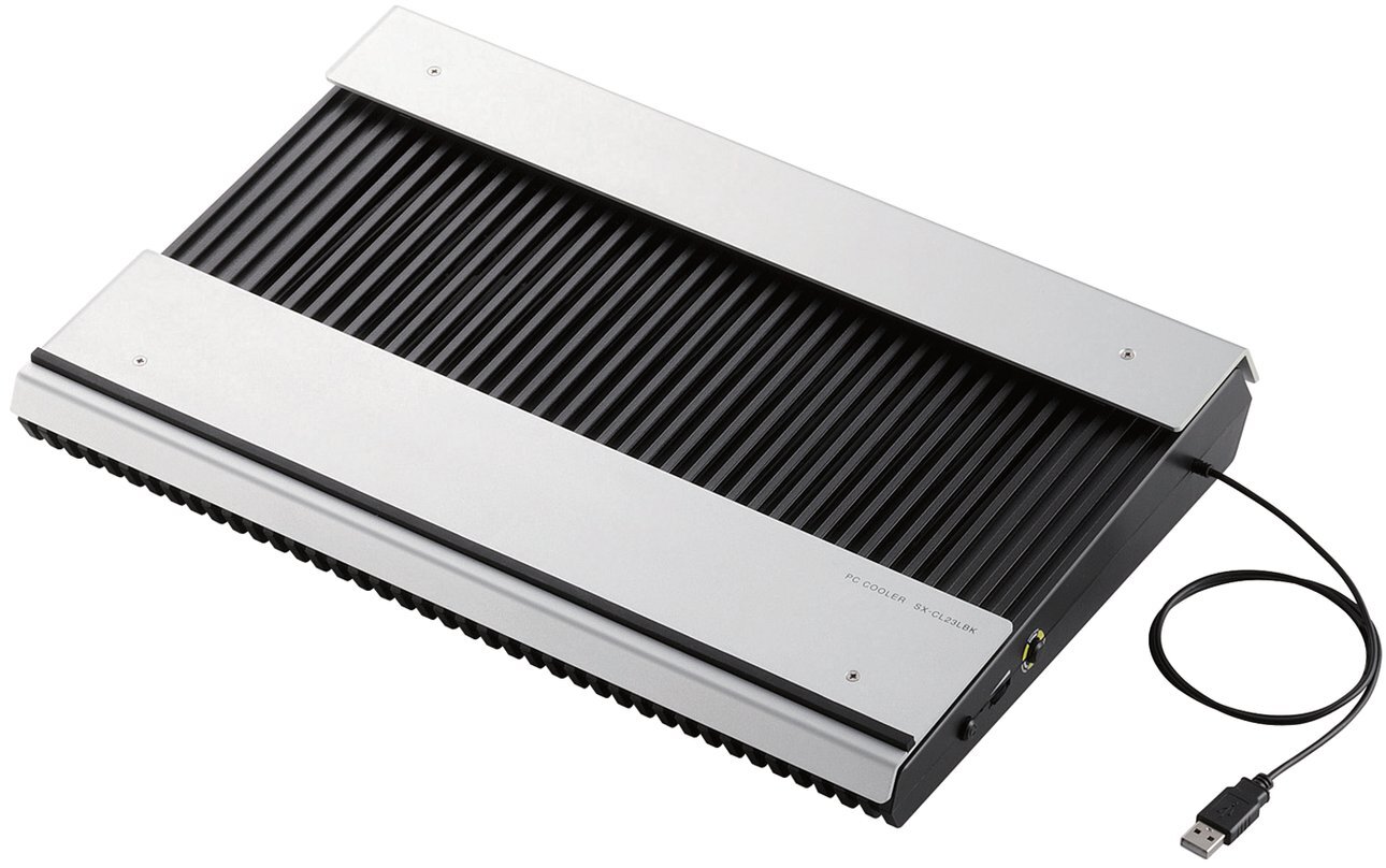 ELECOM エレコム 【高耐久性×極冷】万覚え帳パソコン用冷房装置 15.4～17in相応う SX-CL23LBK 【elecooler】