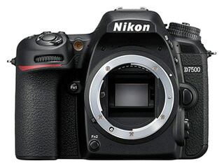Nikon ニコン D7500 上半身 デジタル一眼二眼レフ写真機