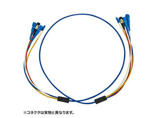 SANWA SUPPLY サンワサプライ ロバスト光ファイバケーブル（20m・ブルー） HKB-FCFCRB1-20