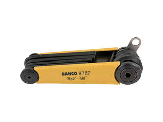 BAHCO バーコ 高所作業向け折込式ヘックスセット TAHBE-9787