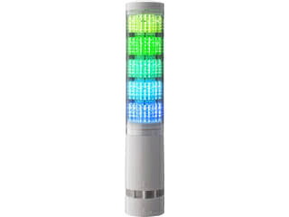 PATLITE パトライト LA6型積層情報表示灯Φ60 直付け・端子台・ブザーあり LA65DTNWBRYGBC 25,381円