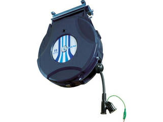 NIPPEI 日平機器 リール コンセントリール 10M 125V・10A(コード引き出し時) HEP-610C-BG