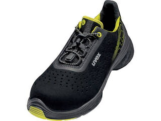 uvex ウベックス uvex1 G2 パーフォレーテッド ローシューズ 25.5cm S1 SRC ブラック/ライム 6843540
