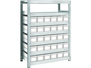 TRUSCO/トラスコ中山 【代引不可】M2型軽中量棚 H1800 スチール引出付 小X30 M2-6348-A30｜エムスタ