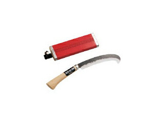 HOUNEN 豊稔企販 光山作 つる切鉈 鞘入 安来鋼付 HT-3675