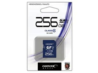 HIDISC ハイディスク SDXCカード 256GB CLASS10 UHS-1対応 HDSDX256GCL10UIJP3