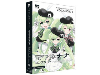 AHS VOCALOID4 マクネナナ コンプリート ナチュラル・プチ・English 　【ボーカロイド】【Petit】｜エムスタ