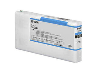 EPSON エプソン SureColor SC-P5050G用 インクカートリッジ/200ml（シアン） SC12C20