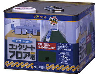 SUNDAY PAINT サンデーペイント 水性コンクリートフロア用 7kg グレー 267439｜エムスタ
