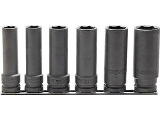 TRUSCO/トラスコ中山 インパクト用超ロングソケットセット 長さ100mm T4-6SL-100-SET｜エムスタ