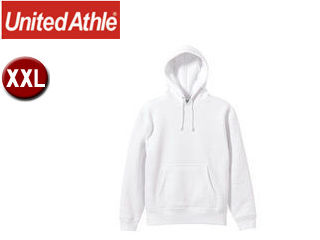 United Athle/ユナイテッドアスレ 10.0オンス T/Cスウェット プルオーバーパーカ（裏起毛）アダルト 【XXL】 （ホワイト）