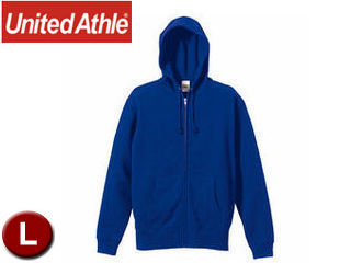 United Athle/ユナイテッドアスレ 521301 10.0オンス スウェットフルジップパーカ（パイル） 【L】 (ロイヤルブルー)