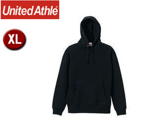 United Athle/ユナイテッドアスレ 10.0オンス スウェットプルオーバーパーカ（パイル） 【XL】 （ブラック）