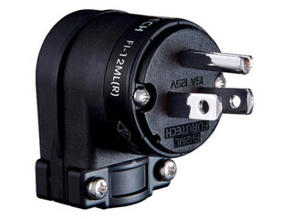 FURUTECH フルテック FI-12ML(R)　L型電源プラグ　ロジウムメッキ