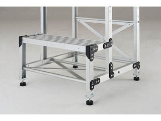 TRUSCO/トラスコ中山 アルミ作業用踏台アジャスター 4個1セット TSF-AJ 8,569円