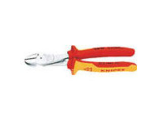 KNIPEX クニペックス 絶縁1000V強力型ニッパー 160mm 7406-160