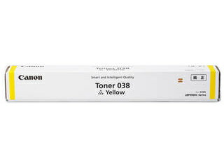 CANON キヤノン LBP9950Ci, LBP9900Ci用トナー 038 黄色 TONER 038 Y 9427B001