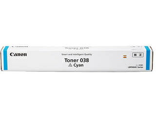 CANON キヤノン LBP9950Ci, LBP9900Ci用トナー 038 シアン TONER 038 C 9429B001