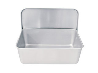 楽天市場】【終売】アルマイト プレス製給食用パン箱(蓋付) 258 45個入