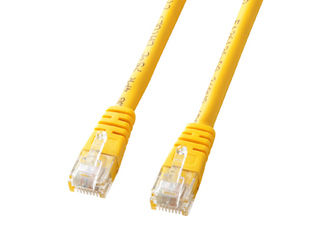 サンワサプライ エンハンスドカテゴリ5単線LANケーブル 30m イエロー KB-T5T-30YN