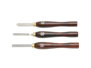 SK11 HSS木工旋盤用バイト3本組 F-10S
