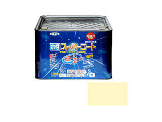ASAHIPEN/アサヒペン 水性スーパーコート 5L アイボリー