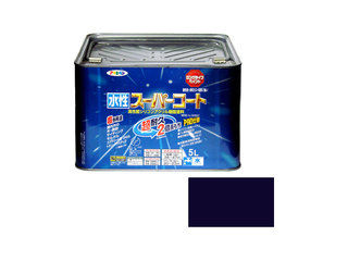 ASAHIPEN/アサヒペン 水性スーパーコート 5L アトランティックブルー|エムスタ