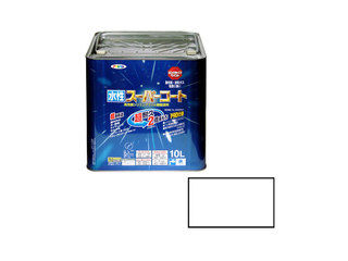 ASAHIPEN/アサヒペン 水性スーパーコート 10L 白|エムスタ