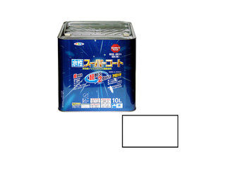 ASAHIPEN/アサヒペン 水性スーパーコート 10L ツヤ消し白|エムスタ