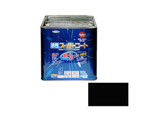 ASAHIPEN/アサヒペン 水性スーパーコート 10L 黒