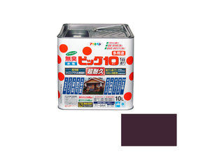 ASAHIPEN/アサヒペン 水性ビッグ10多用途 10L 242ブラウン|エムスタ