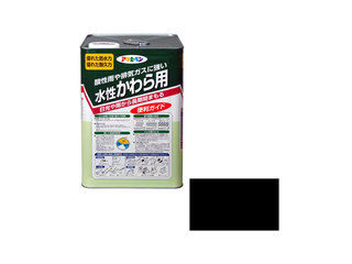 ASAHIPEN/アサヒペン 水溶性 かわら用 14L スレート黒いこと