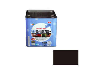 ASAHIPEN/アサヒペン 水性多用途カラー 10L 黒