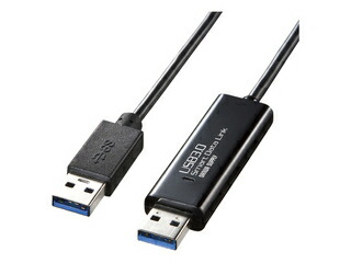 サンワサプライ 薬物\u0026落っこちる相応うUSB3.0繋がり有線テレビ(Mac/Win) KB-USB-LINK4