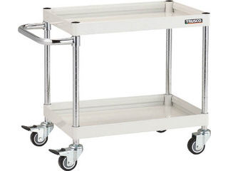 TRUSCO/トラスコ中山 【代引不可】ファルコンワゴン900X600 ウレタン車輪 ホワイト FAW-692U-W