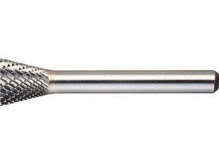 TRUSCO/トラスコ中山 超硬バー 逆テーパー型 Φ16X刃長19X軸6 ダブルカット TB52C160