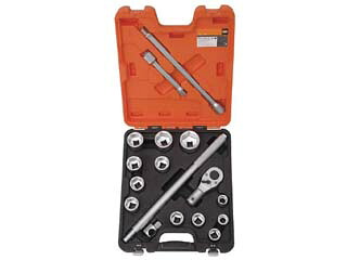 BAHCO/バーコ インチソケットセット 3/4 差込角19mm SLX17AF