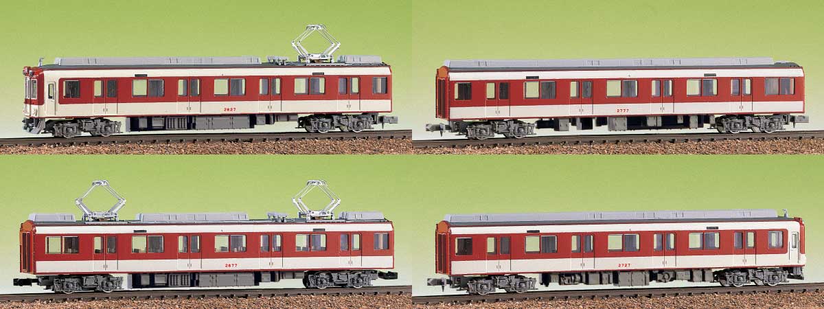 楽天市場】近鉄2610系連続キセ（冷房車）旧塗装 2622編成 4両編成