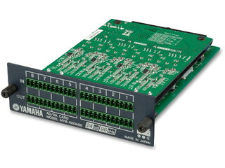 YAMAHA ヤマハ キャンセル不可商品 96kHz対応 8チャンネルアナログ入出力カード AD/DAカード MY8-ADDA96 単品購入のみ可（同一商品であれば複数購入可） クレジットカード決済 代金引換決済のみ