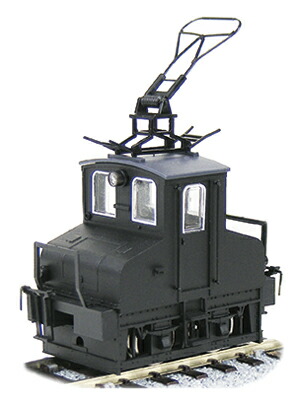 津川洋行 18007 銚子電気鉄道 デキ3 電気機関車(ビューゲル仕様/車体色：黒 / 動力付)