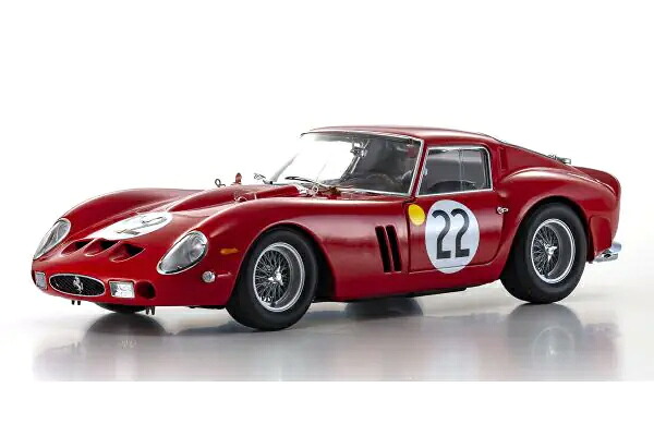 KYOSHO 京商 京商 目あたらしい 1/18 フェラーリ 250GTO 1962 LM (#22) KS08438B