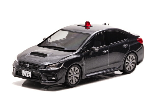 ヒコセブン 1/43 スバル WRX S4 2.0GT Eye Sight (VAG) 2019 埼玉県警察高速道路交通警察隊車両 (覆面 グレー)