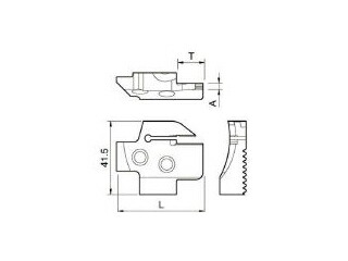 KYOCERA/京セラ 溝入れ用ホルダ KGDFR-35-4C-C