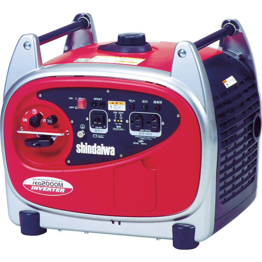 YAMABIKO/やまびこ 【代引不可】shindaiwa 防音型インバーター発電機 2.0kVA IEG2000M-Y|エムスタ